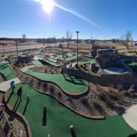 4 mini golf passes at Birdie's Mini Golf item