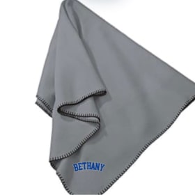 Fleece Stadium Blanket - Embroidered item