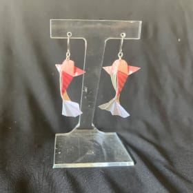 Koi Origami Earrings item
