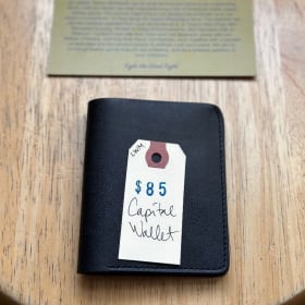 #104 - Leather Works Minnesota Handmade Purse and Wallet item