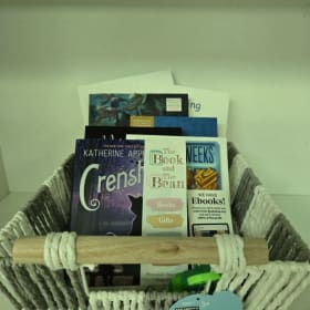 “Bookworm” Basket Approximate Value: $100 item