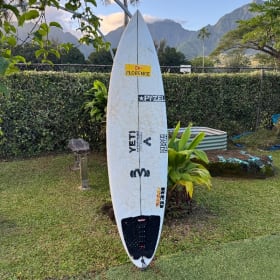 John John Florence Signed surfboard item