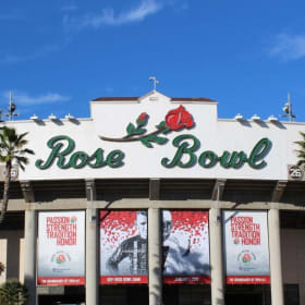 Rose Bowl 2026 with Rose Parade item