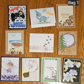 Handmade Birthday Cards Set 1 item