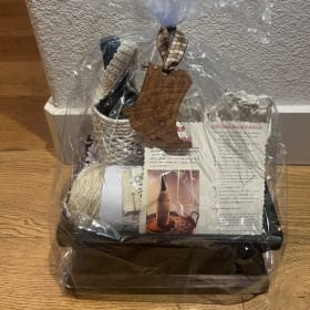 Sip and Stitch Crochet Basket item