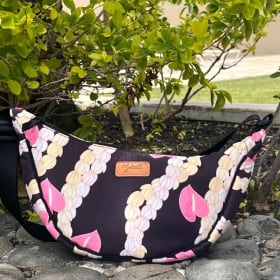 53. Anthurium Pikake Crescent Crossbody. item