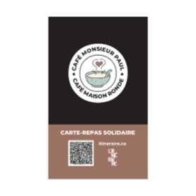 Carte-repas solidaire item
