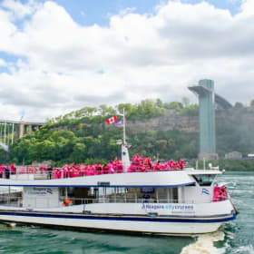 Four tickets for the Voyage to the Falls Boat Tour item