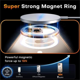 TAURI 3 in 1 Magnetic for iPhone 16 Pro Case Clear, Compatib item