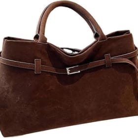 Suede Tote Bag item
