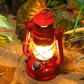 Hortsun Vintage LED Hurricane Lantern Metal Decorative Hangi item