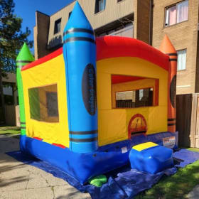Crayola Bouncy Castle Rental - Everything Bouncy House item
