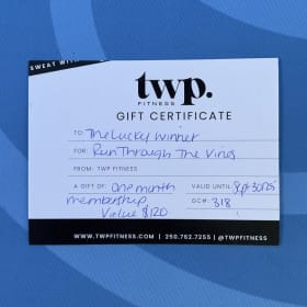 The Women’s Place One month membership item