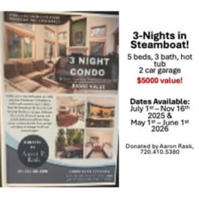 3-Night Condo in Steamboat item