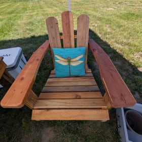 Adirondack chairs and table item