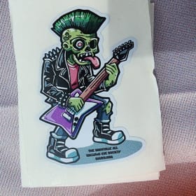 KAHES Punk Rocker Sticker item