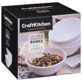 Craftkitchen Set of 4 Dinner Bowls item