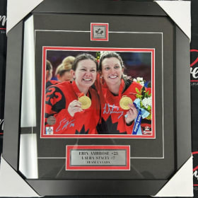 Dual Signed Framed Photo - Erin Ambrose & Laura Stacey item
