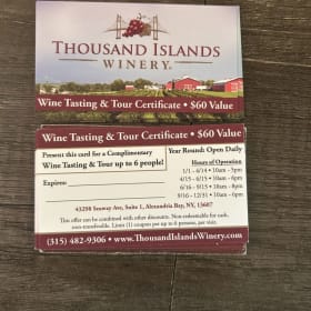 Basket # 17 Thousand Islands Winery taste & tours item