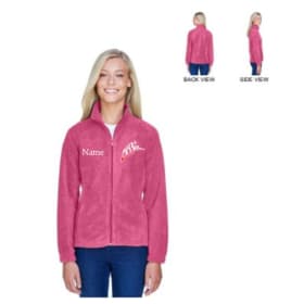 Embroidered Women's Full-zip Fleece item