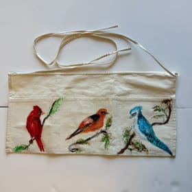 Apron 3 - "3 Birds" by Nelda Smith item