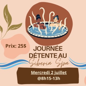 Siberia Spa - mercredi 2 juillet @8h15-13h item