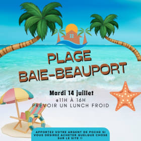 Baie de beauport - mardi 14 juillet @11h-16h item