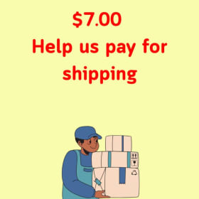 Help us pay for shipping item