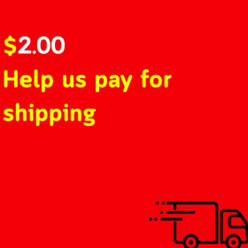 Help us pay for shipping item