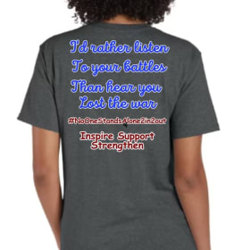 Gray Battle T shirts XL - 5X item