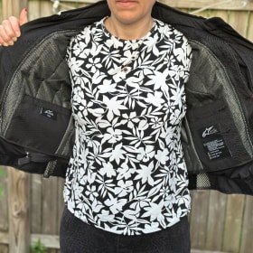 Women’s AlpineStars Motorcycle Jacket – Size Small item