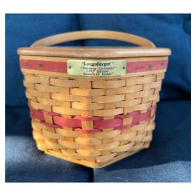 🎄 Longaberger 1997 Edition “Snowflake Basket” item