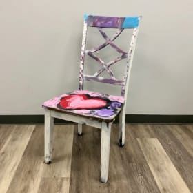 #9 - Heart & Flowers Chair item