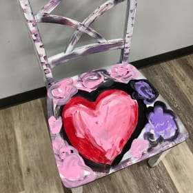 #9 - Heart & Flowers Chair item