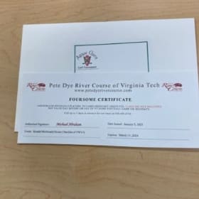 Pete Dye River Course Golf item