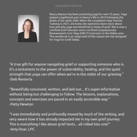 Signed Yoga For Grief Workbook! item