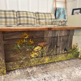 Cedar Hope Chest - Wild Flowers item