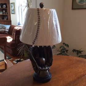 Baseball Glove Lamp item