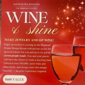 Make Jewelry & Sip Wine item