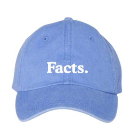 'Facts.' Hat in Periwinkle item