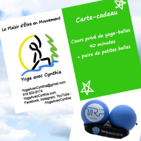 Cours privé 90 min yoga-balles item