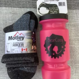 Bear cozy & merino wool socks item
