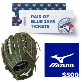 Mizuno Prize Pack + Blue Jays Tickets item