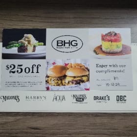 Drake's $25 off $50 item