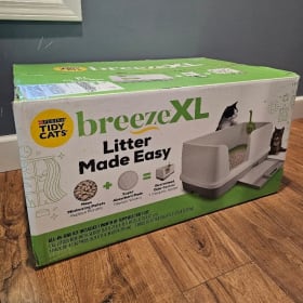 Tidy Cats Breeze X-Large Multi-Cat Starter Kit Litter Box item
