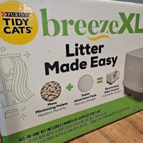 Tidy Cats Breeze X-Large Multi-Cat Starter Kit Litter Box item