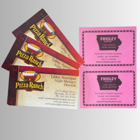 Pizza Ranch/Fridley Theatre: Winners Dinners -Buffet & Movie item