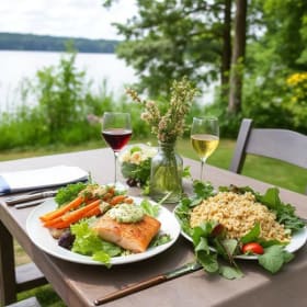 Lunch on Lake Massawippi item