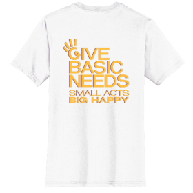 District Tee White - Yellow - Size Small item