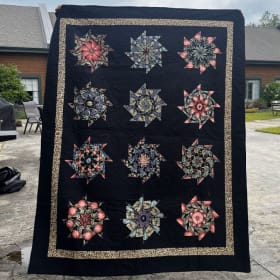 Custom Quilt and Matching Pillow Shams item